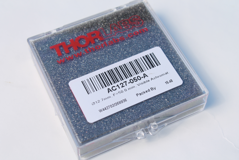 12.7mm achromatic lens