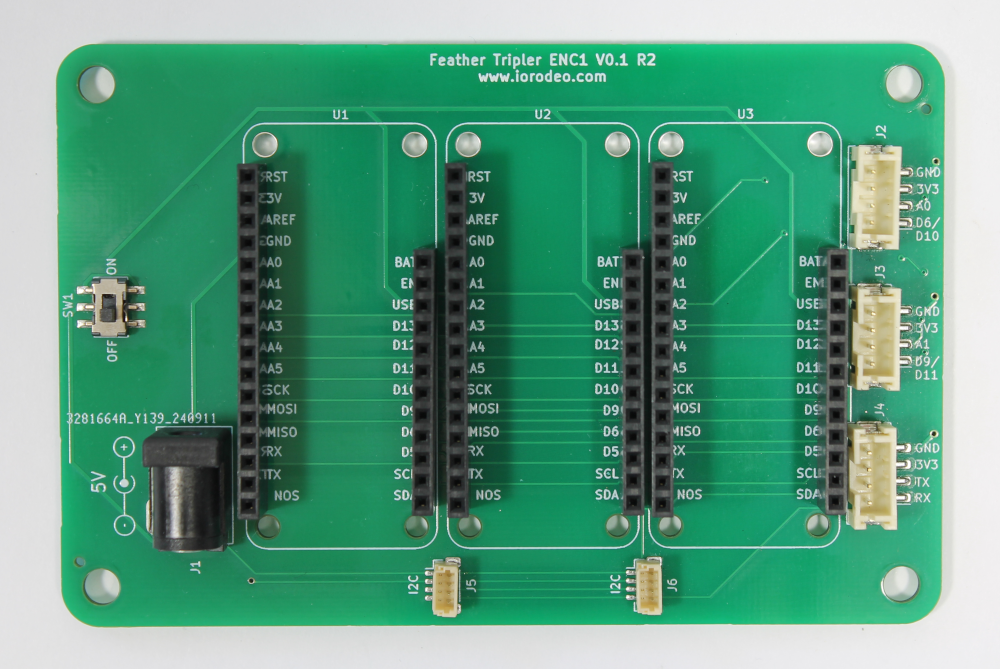 Feather Tripler PCB
