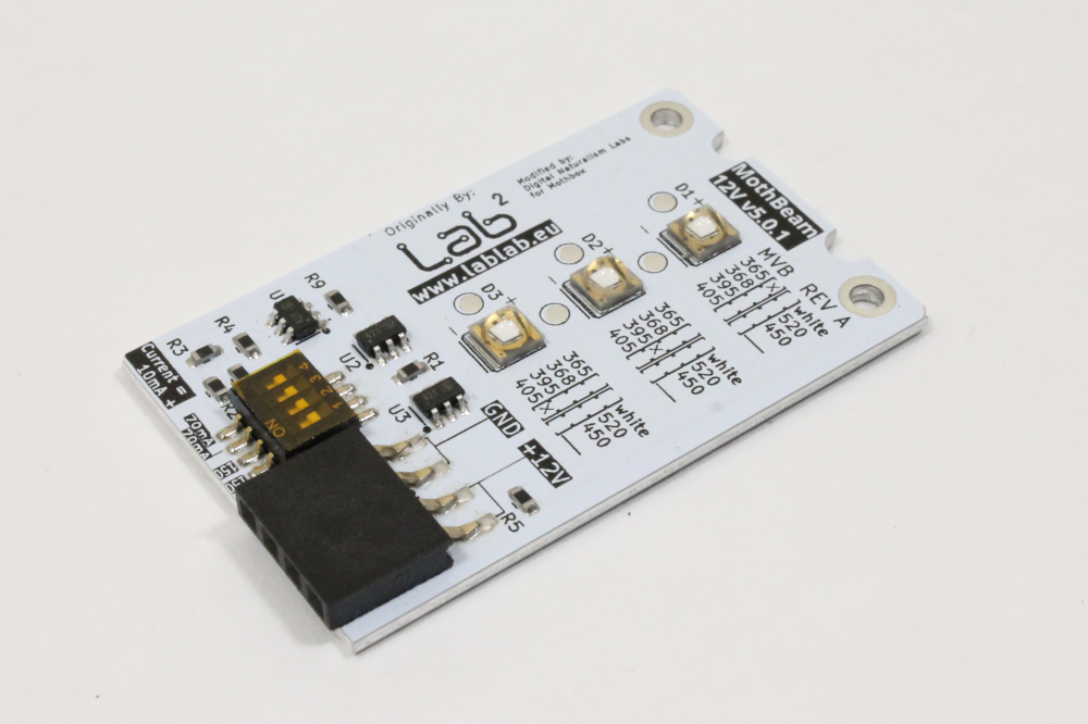 Mothbeam PCB: UV LEDs