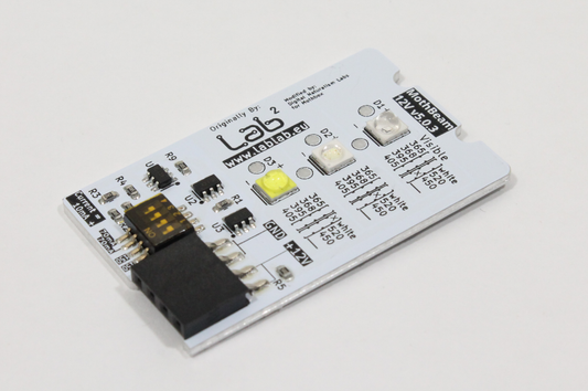 Mothbeam PCB: Visible LEDs